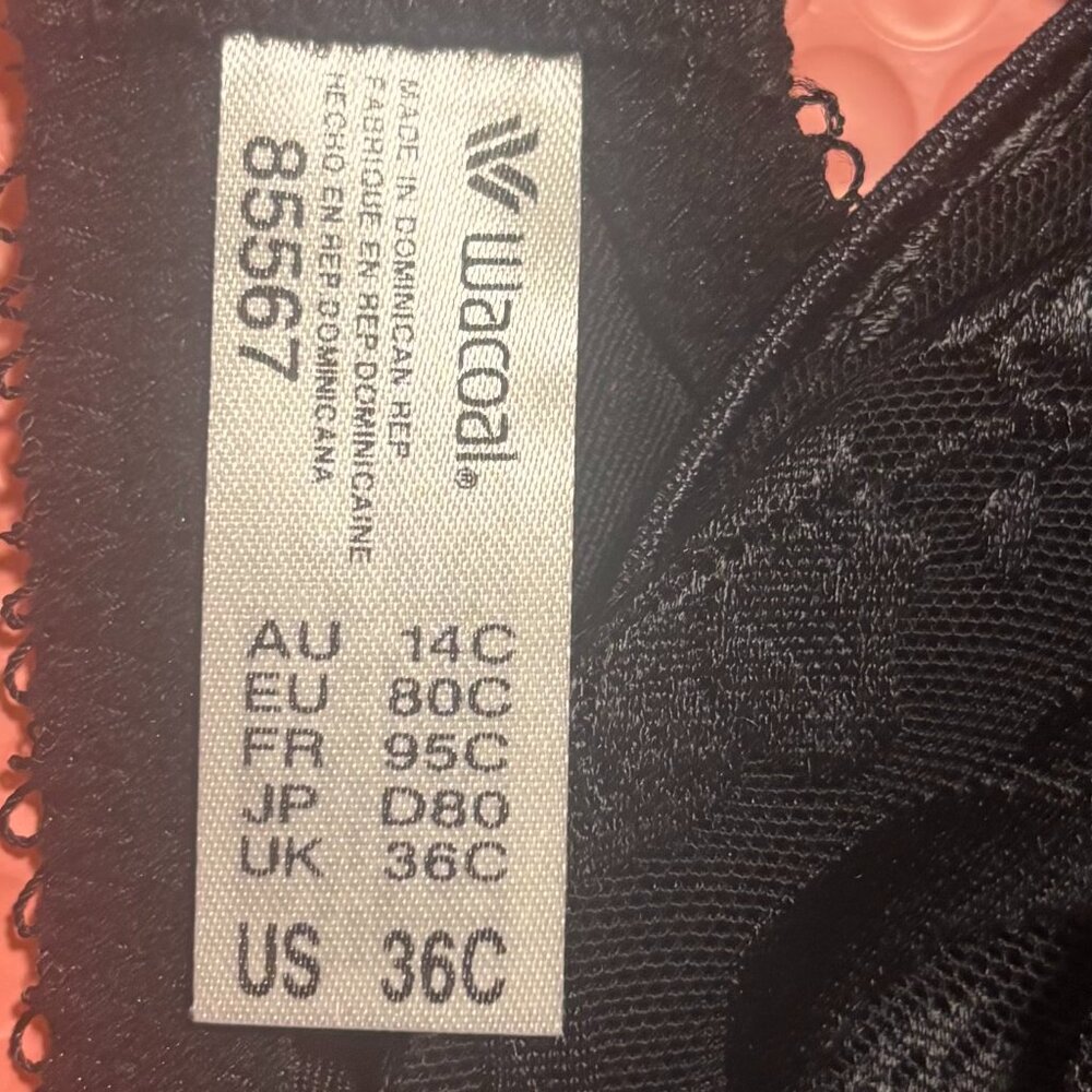 Wacoal Awareness Seamless Full Figure Underwire Bra Smooth Support Invisible 36C - Picture 5 of 8